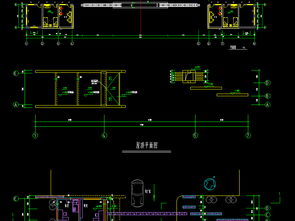 工厂大门CAD节点设计图纸与企业管理资源整合
